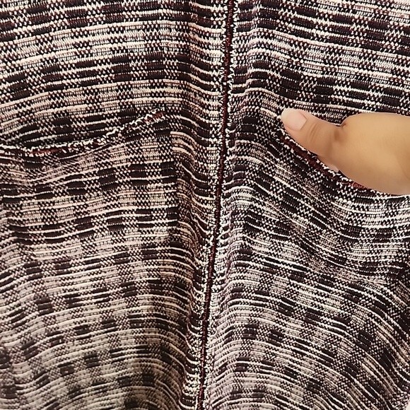 Max Studio multi-color woven long sleeve dress size L - Picture 2 of 9